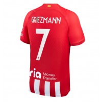 Atletico Madrid Antoine Griezmann #7 Hjemmedrakt 2023-24 Kortermet